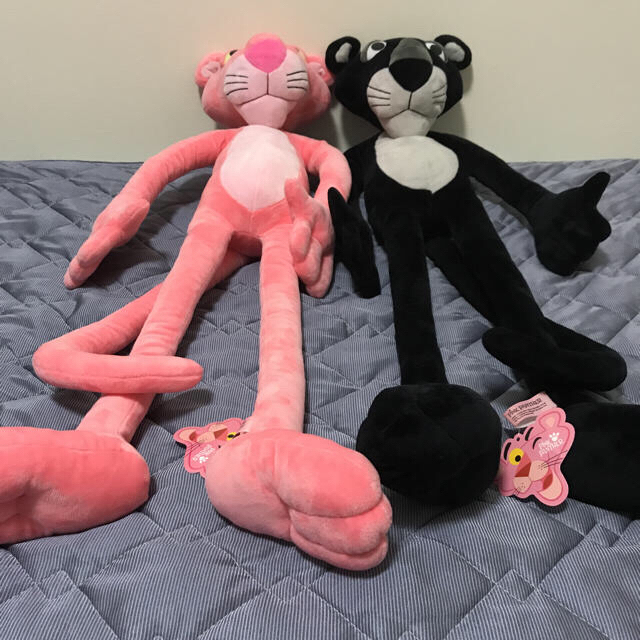 ピンクパンサーぬいぐるみセットの通販 by そら｜ラクマ