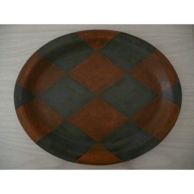 金井ゆみ オーバル皿 金井ゆみ さんの オーバル皿 新品未使用