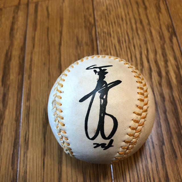 読売ジャイアンツ - 読売ジャイアン 24 中畑 清 サインボールの通販 by