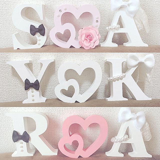 あや様♡︎/専用♡イニシャルオブジェ♡アルファベット結婚式