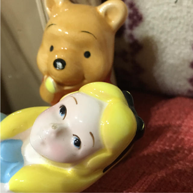 Disney - ディズニーランド 陶器 置物 レトロ ○ミニー売り切れの通販