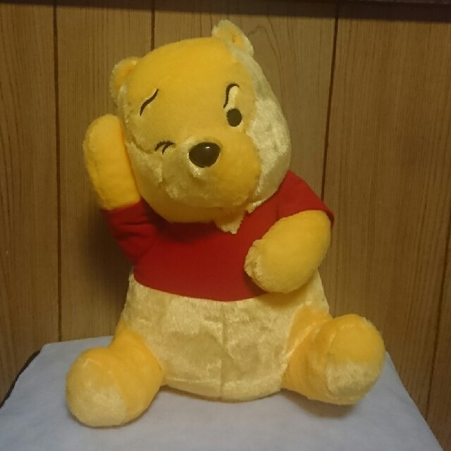 くまのプーさん - くまのプーさん困り顔BIGぬいぐるみの通販 by