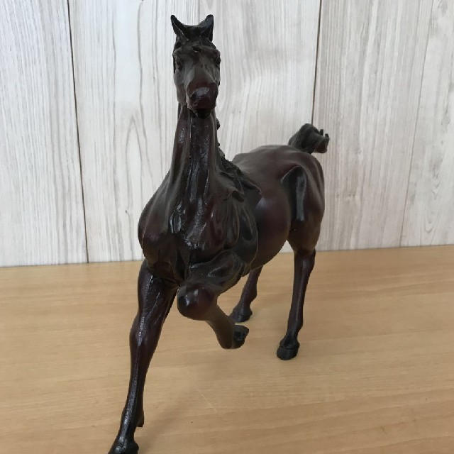 馬の置物 オブジェ 鉄製 金属工芸 インテリア 風水の通販 by YB's shop