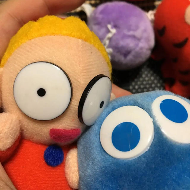 SEGA - 当時物 ぷよぷよ キーチェーンぷよぷよ ぬいぐるみ SEGA セット