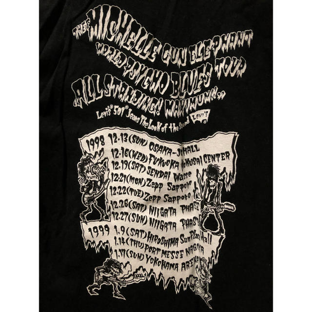 Levi's - ミッシェルガンエレファント LIVE Tシャツの通販 by やぎ's