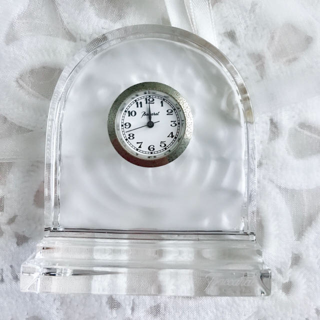 Baccarat - バカラ 置時計 クリスタル Baccaratの通販 by 葵's SHOP