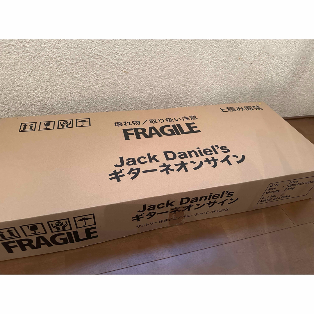 JACK DANIEL'S - ジャックダニエル ギターネオンサイン 激レア！の通販