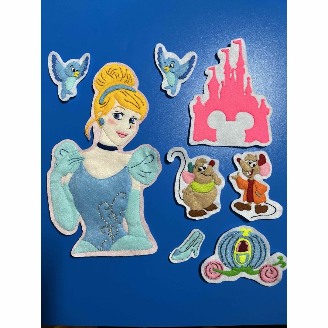 ハンドメイド フェルト ワッペン 名札の通販 by sa7493's shop｜ラクマ