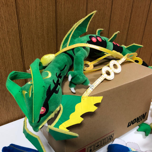 ゲンシ カイオーガ ゲンシ グラードン メガ レックウザの通販 by