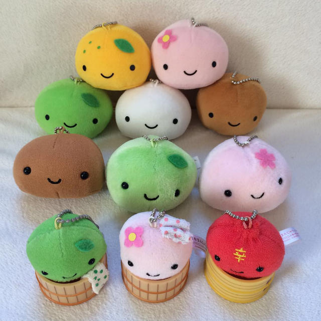 温泉まんじゅうくん マスコット セットの通販 by CANDY SH♡P｜ラクマ