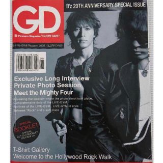 B'z live gym pleasure2008 GLORY DAYS パンフの通販 by こうペン shop