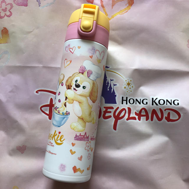 Disney - 香港ディズニー限定♡ ダッフィー クッキー ステンレスボトル
