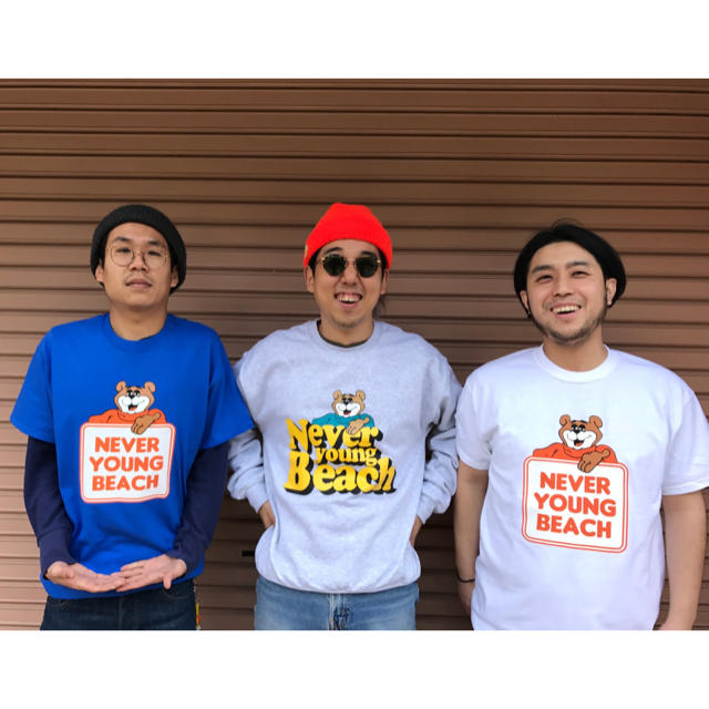 never young beach スウェット トレーナーの通販 by luna_0606｜ラクマ