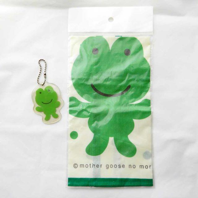 マザーグースの森 ケロちゃん ハンカチ＆ストラップの通販 by 田中です