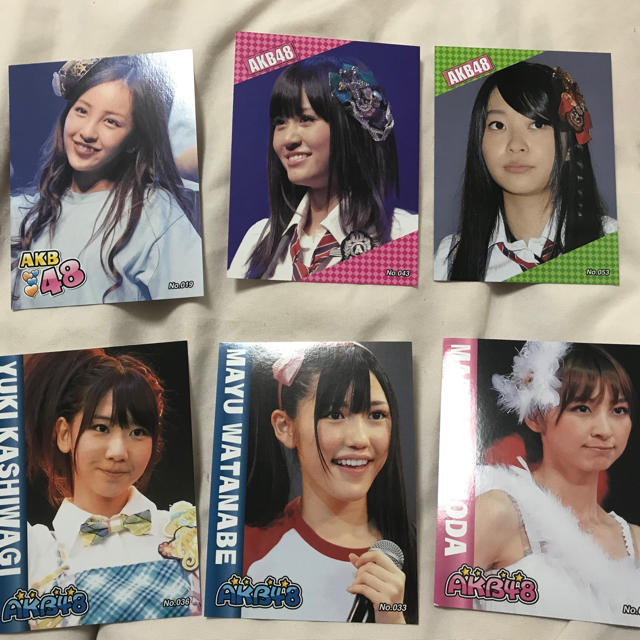 AKB48 - 【早い者勝ち!!】AKB 生 ブロマイド シールの通販 by たた