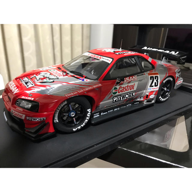 AUTOart日産スカイラインGT-R JGTC CASTROL PITWORKの通販 by choco's