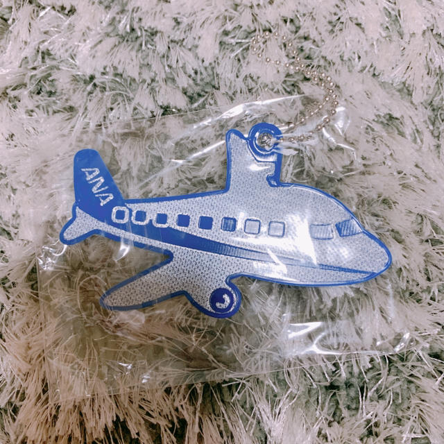 ANA(全日本空輸) - 【値下げ！】ANA キーホルダー リフレクター 飛行機