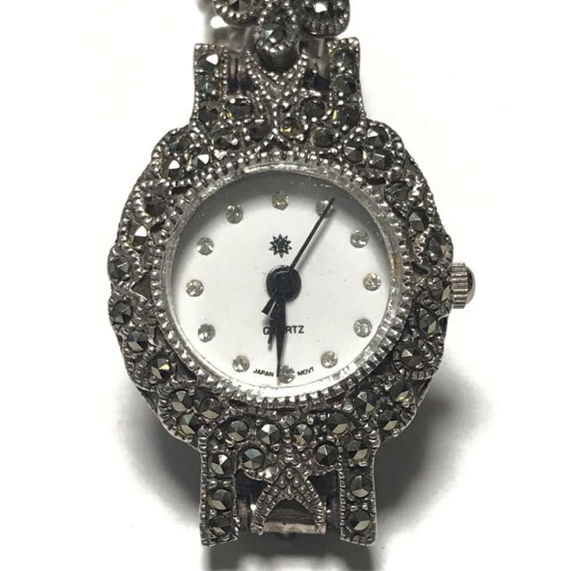 アンティーク調☆マーカサイト☆マルカジット☆シルバー925☆腕時計