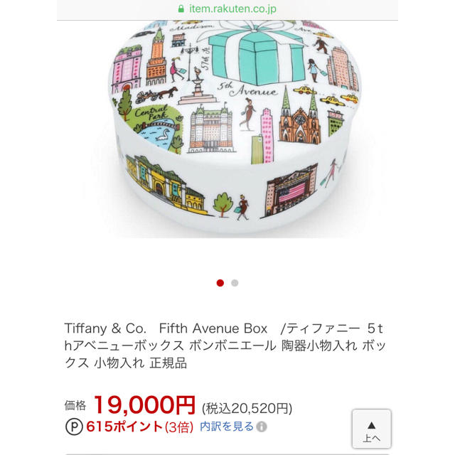 Tiffany & Co. - 【ニューヨーク本店限定】ティファニー 小物入れ レア