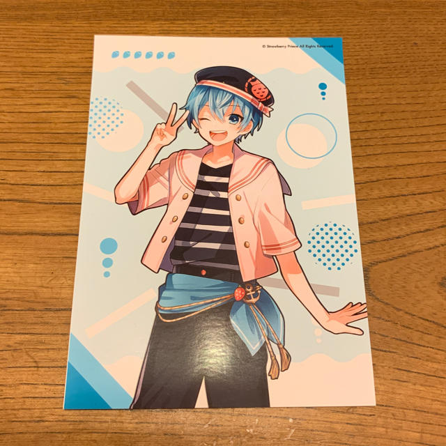 すとぷり ファミマ ブロマイド いちごまりんver. L版 ころんの通販 by