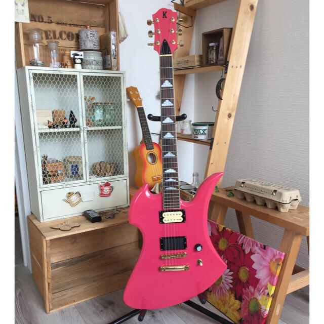 ピンク MG モッキンバード hideファンにもの通販 by soul lock｜ラクマ