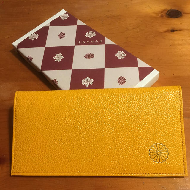 皇居☆宮内庁 金運 長財布 【イエロー】の通販 by sukezu's shop｜ラクマ