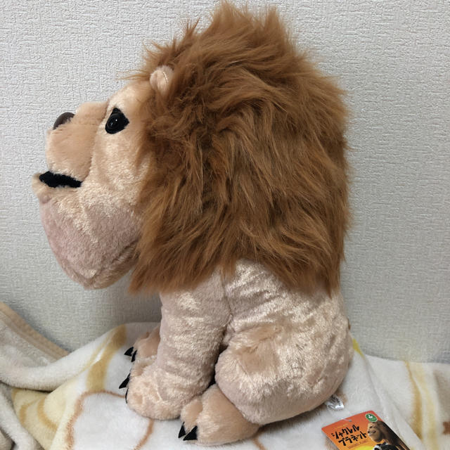 シャクレルプラネット ライオン ぬいぐるみ お座りBIG ぬいぐるみの