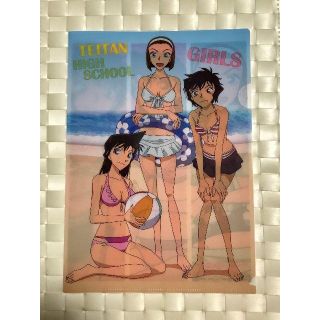 名探偵コナン クリアファイル 水着 ガールズ 「毛利蘭 鈴木園子 世良