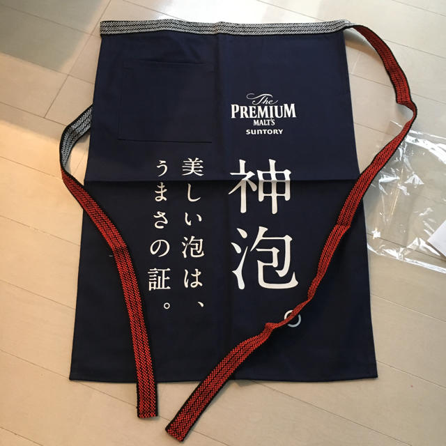 サントリー - サントリープレミアムモルツ神泡 前掛けの通販 by かな's