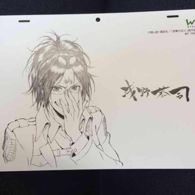 まりお様 進撃の巨人ハンジしおり 浅野恭司原画展の通販 by M's shop