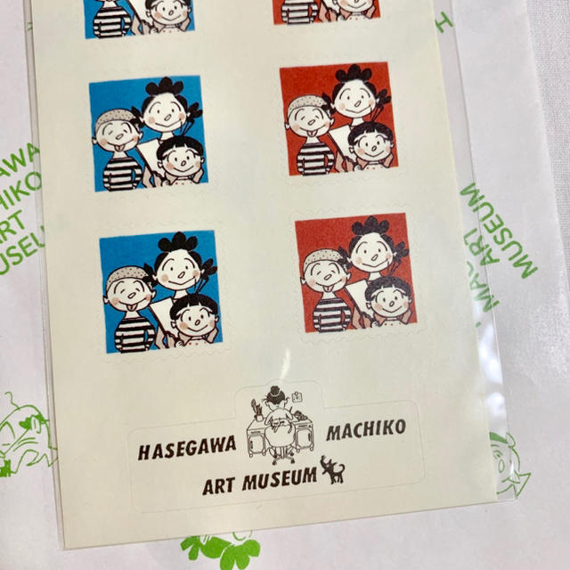 サザエさん シール 長谷川町子美術館の通販 by ゆみ's shop｜ラクマ