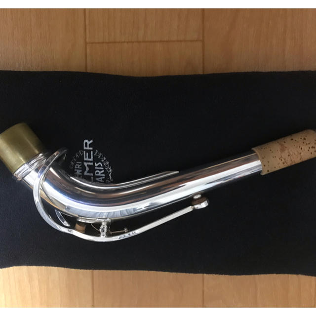 yukiさん専用 アルトサックス シリーズ3用 ネック 銀メッキ 超美品の