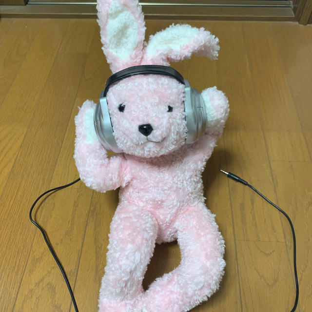 うさぎのぬいぐるみ スピーカーの通販 by aya's shop｜ラクマ