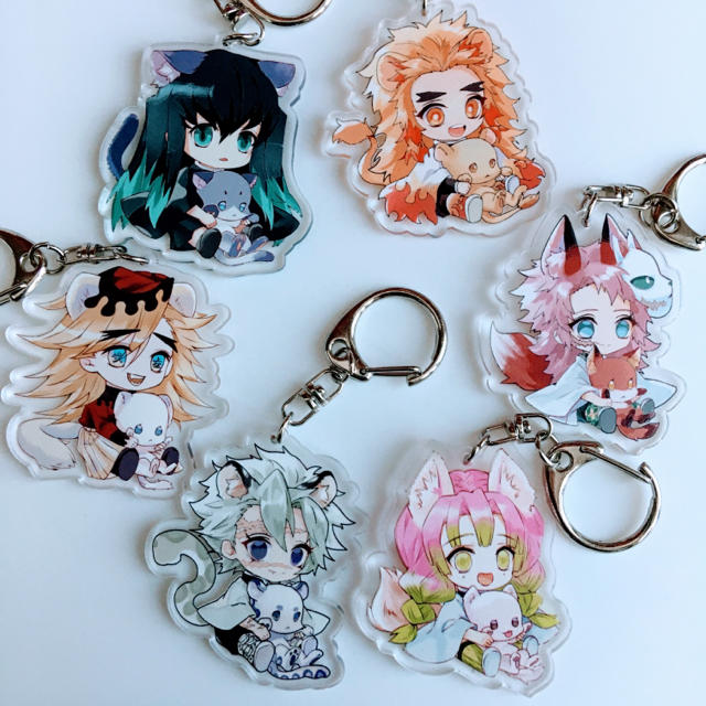 鬼滅の刃 アクリルキーホルダー 童磨の通販 by 霞サクラ's shop｜ラクマ