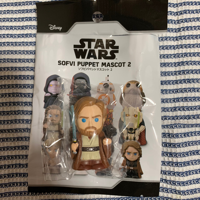 スターウォーズ ソフビパペットマスコット アナキン、オビワンセットの