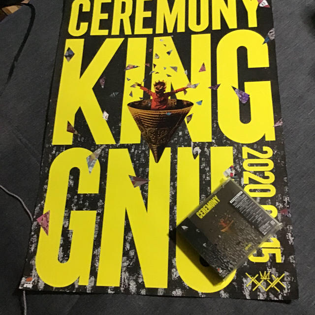 King Gnu ceremony購入特典ポスター B2サイズ kinggnu の通販 by