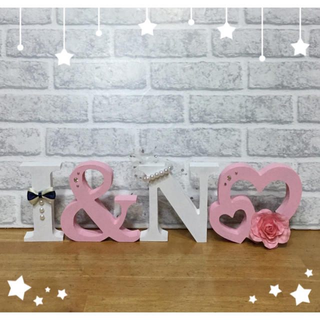 YmUrlm54様確認用♡イニシャルオブジェ 【公式通販】