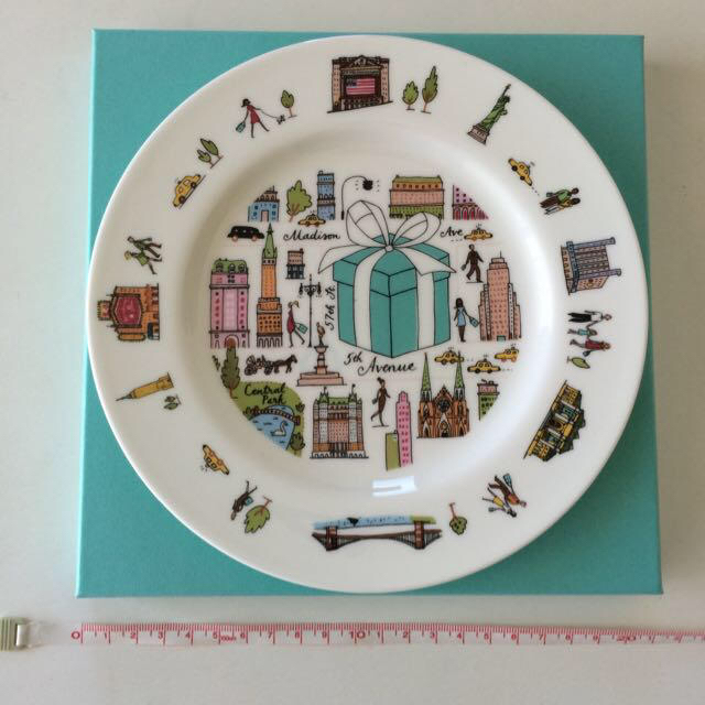 ティファニー インテリアトレー/小皿 オーバルキー ティファニー 小皿