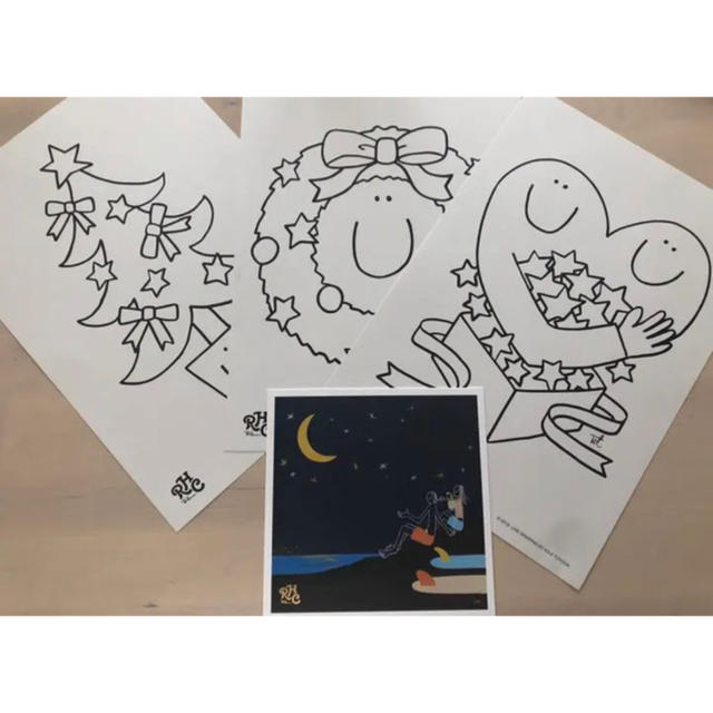 Ron Herman - 【非売品】RHC ロンハーマン ぬりえ ポストカード セット