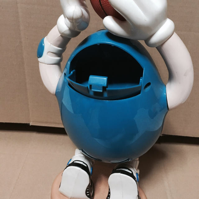 m&m&m's - m&m ディスペンサー おもちゃ青 バスケットボールの通販 by
