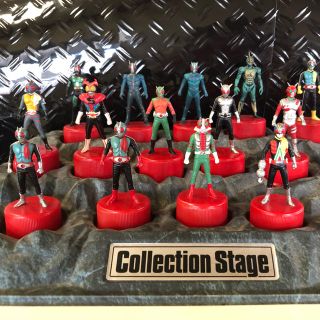 仮面ライダー ボトルキャップ コレクションステージセットの通販 by