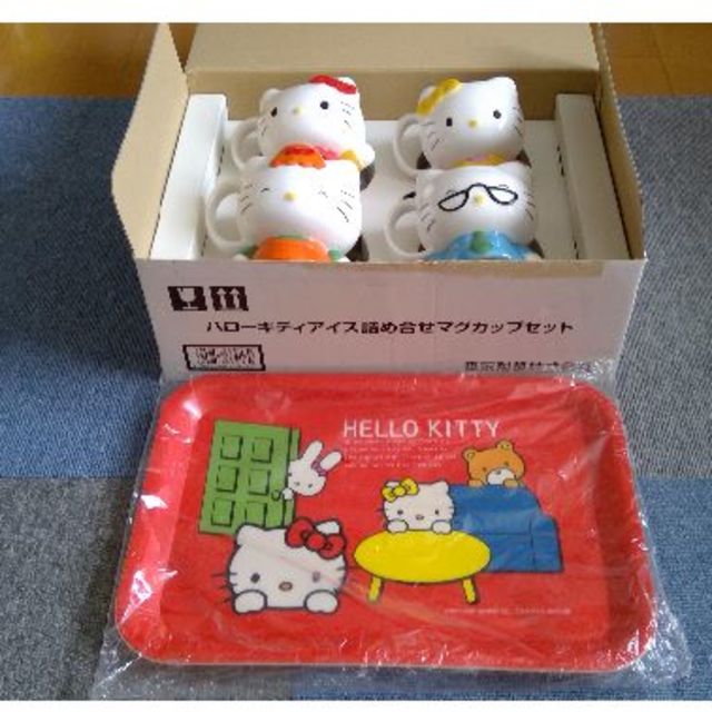 ハローキティ - ハローキティアイス用詰め合わせマグカップセットの