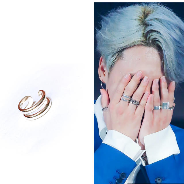 防弾少年団(BTS) - 防弾少年団 BTS ジミン着用 ダブルリングの通販 by