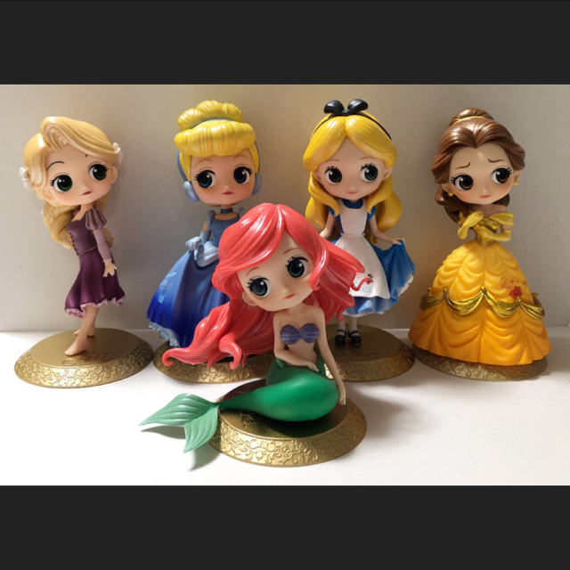 Disney - qposket ディズニープリンセス フィギュアセットの通販 by