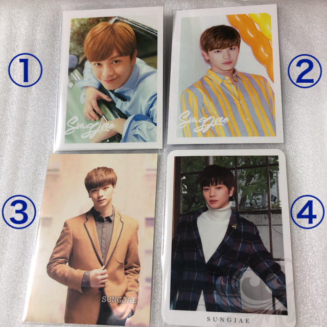 BTOBソンジェ フォトカード4枚＋CDソンジェジャケットセットの通販 by