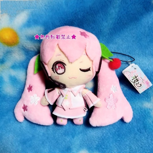 TAITO - 初音ﾐｸ 桜ﾐｸ ぬいぐるみ ﾏｽｺｯﾄ 2020ver. 桜 さくらんぼ ﾐｸの