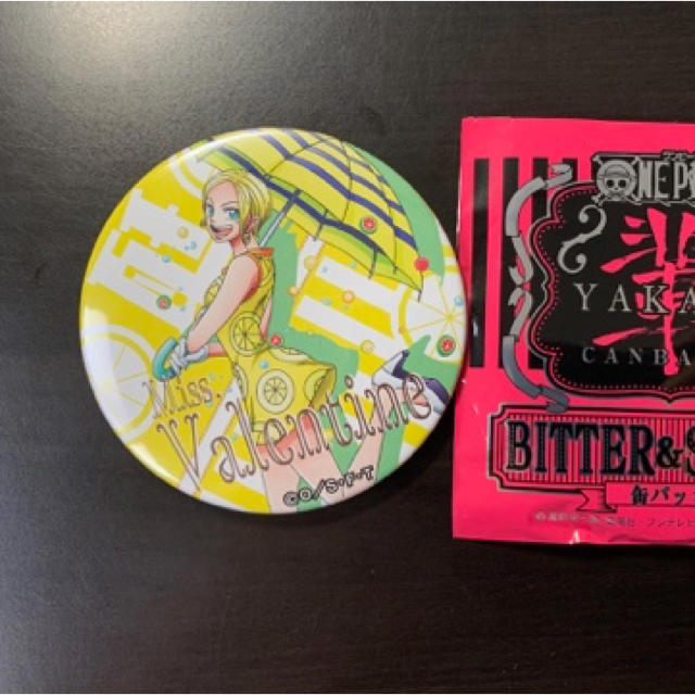 ONE PIECE 輩缶バッチ ミス・バレンタインの通販 by きょうこ's shop