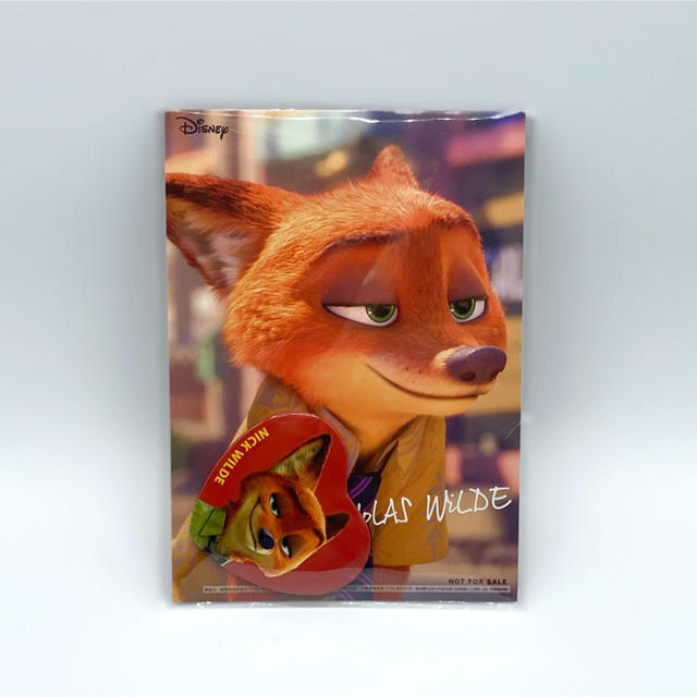 Disney - キデイランド ズートピア ニック ノベルティ 缶バッジ 缶