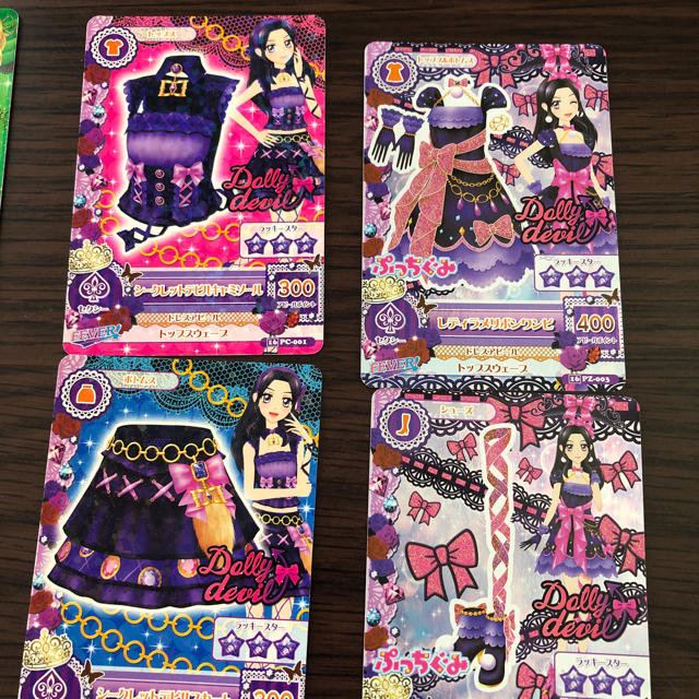 アイカツ! - ⑧旧アイカツカード☆ドーリーデビル☆4コーデ 11枚