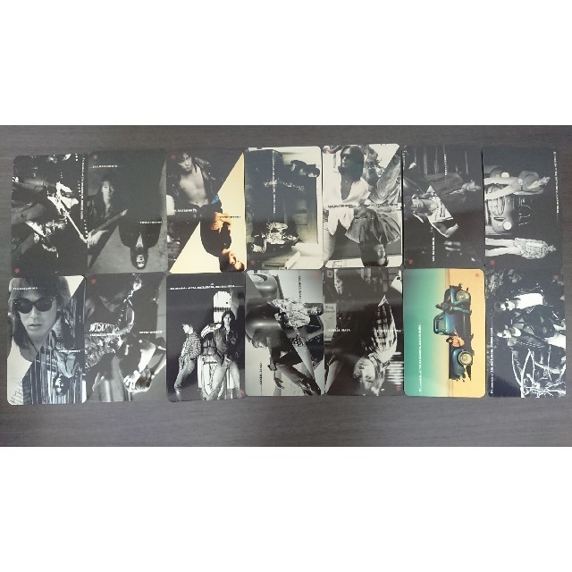 B'z “Pleasure” トランプ カード【全14種類コンプリート】トレカの通販